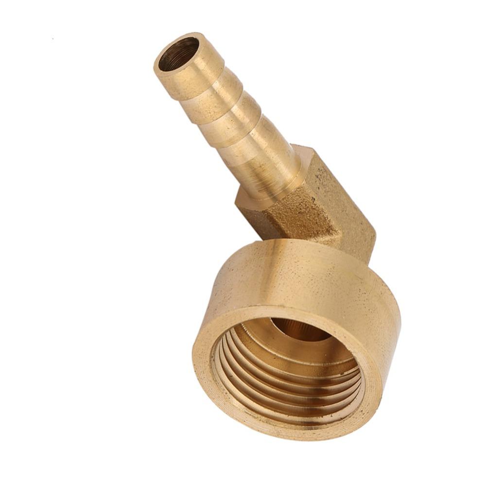 1pcs 90 Degree Barb Hose Fitting Female Threaded Hose Barb Fitting Elbow Fuel/Water/Oil/Gas/Air