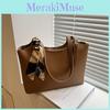 Soft Material Pu Women Tote Bag With Inner And Outer Pockets For Outings Casual