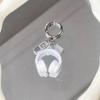 1 Piece Y2K Aesthetic Keychain Cute 3D Stereo Headphone Mobile Bag Pendant For Wallet And Car Keys Decoration