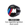 KHQB5 Car Cigarette Lighter Cover Plug Dust Proof Decoration Cap For BMW Performance X1 X3 X5 E39 E46 E90 F20 E60 F30 M3 M5