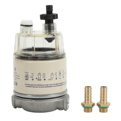 Топливный водоотделитель 30 GPH R12T 10 микрон Рейтинг фильтра Электростатическое порошковое покрытие для