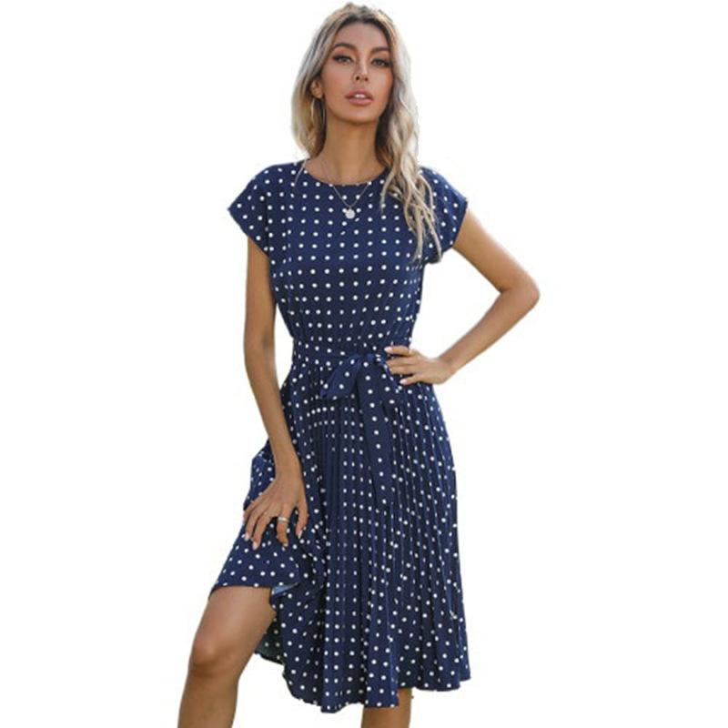 wholesale women's polka dot dress