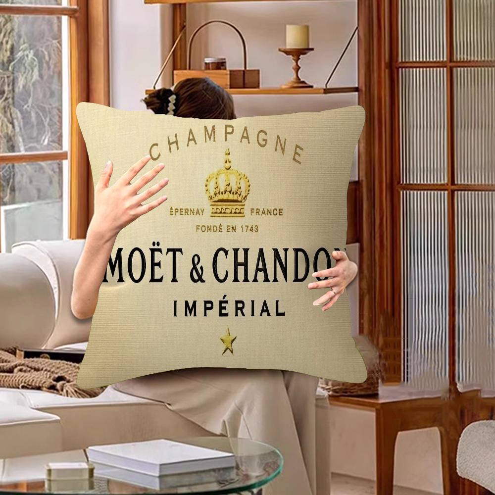 Бренд M-Moet C-Chandon роскошный Наволочка мультфильм Подарок Чехол для подушки Спальня Дом Диван Стул Сиденье Декор Наволочка