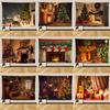 2024 Christmas Tree Tapestry Christmas Gift Fireplace Christmas Farmhouse Decoration Kitchen Wall Blanket 230x180 Cm