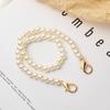 Pearl Belt Accessories Bags Handbag Handles DIY Purse Replacement Long Beaded Chain Pearl Strap