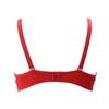 Women's Plus Size Push Up Bra Sexy Floral Lace Full Coverage Underwired Bra Padded Supportive Everyday Bra for Heavy Breast