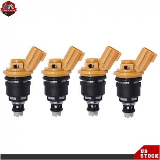 For Nissan Silvia S13/14/15 SR20D Set 4 Side 550cc Fuel Injectors 16600-RR543