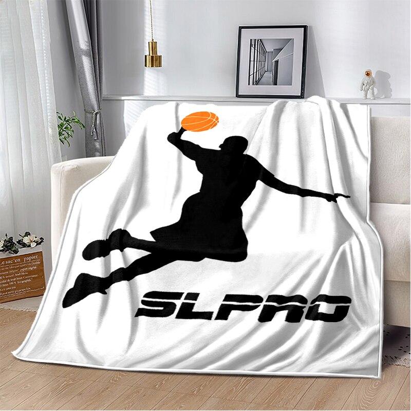 Fashion basketball blanket custom lightweight thermal insulation blanket Sofa blanket bed office blankets for beds