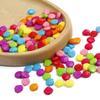 Acrylic Spaced Beads Mix Colors Jewelry Pendant Beads for DIY Handmade