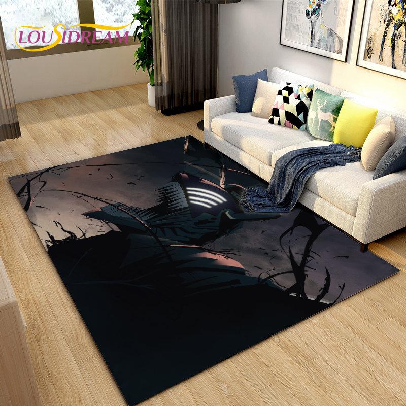 3D аниме бензопила человек Denji мультфильм коврик, ковер для гостиной спальни диван коврик украшение, детский нескользящий напольный коврик