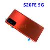 Back  For Samsung Galaxy S20 FE 5G 4G Plastic Housing  Back Battery  Replacement Door Rear with Adhesive