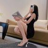 2024 Босоножки на высоком каблуке Женские летние удобные туфли на платформе 2024 Элегантные босоножки Coonfort Золотые босоножки Серебряные босоножки