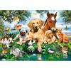 5D DIY Diamond Painting Animal Dog Cat Rhinestone Picture Mosaic Art Gift Full Diamond Embroidered Animal Cross Stitch Kit
