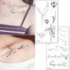 Cartoon Tattoo Sticker Cute Personality Temporary Tattoo Sticker Waterproof
