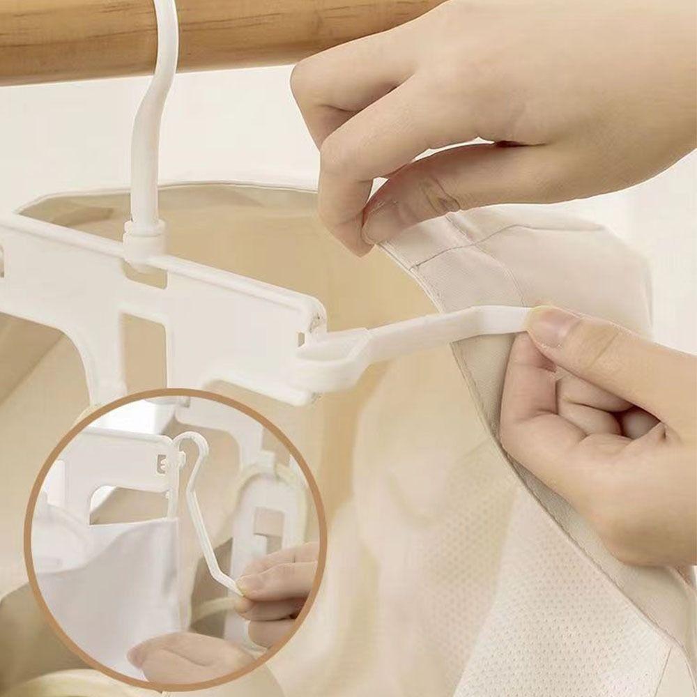 Многоцелевая складная вешалка Складная вращающаяся вешалка для ткани Новая телескопическая вешалка для одежды