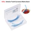 15 шт. контурная кривизна передних зубов зубная матрица полоса синяя прозрачная полиэстер 0,05 мм стоматологические материалы
