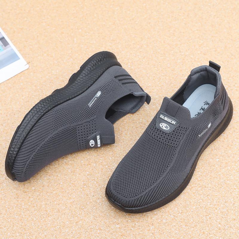 ****** Men's Old ******* Cloth Shoes Non-slip S**t Sole Middle-aged and Elderly Father Shoes Casual Sports Shoes Elderly Walking Men's Shoes