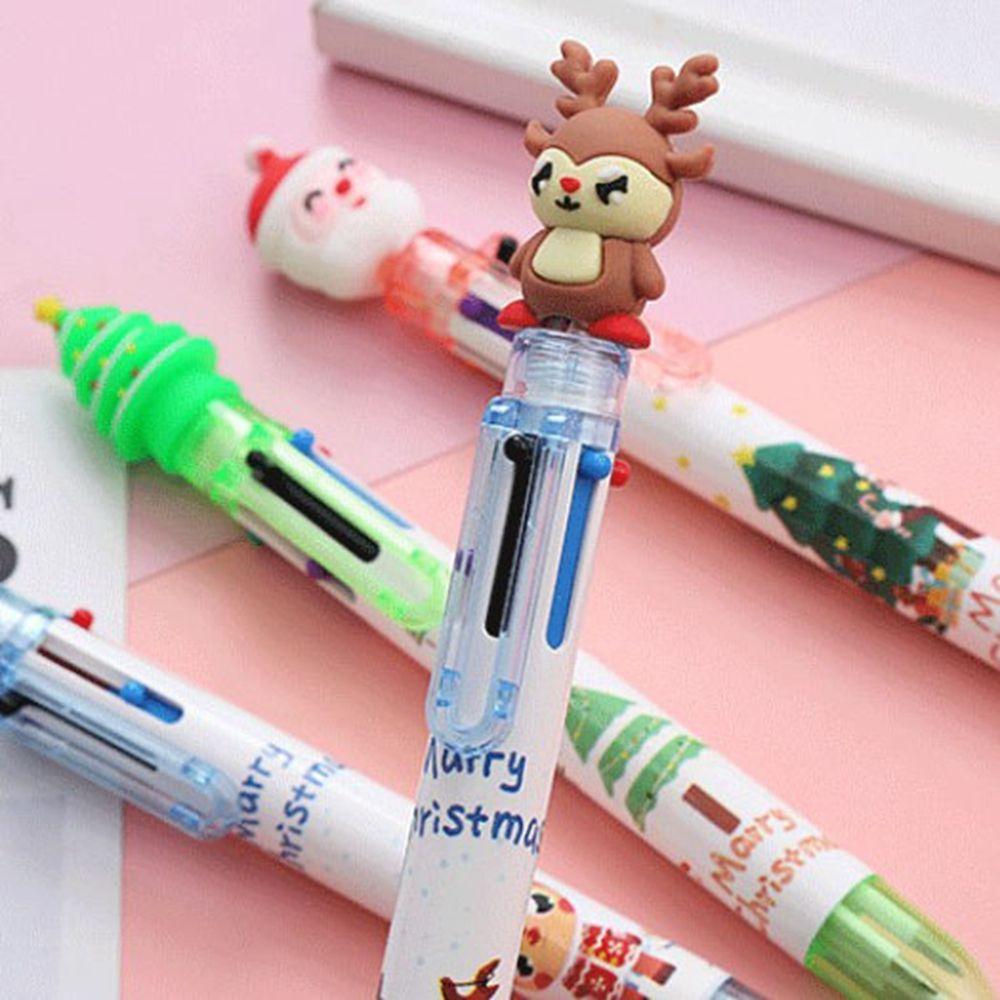 Tree Reindeer Cute School Office Santa Claus Gel Pen Stationery Ballpoint Pen Neutral Pens
