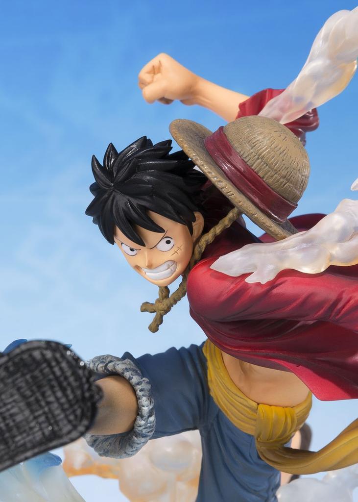 TAMASHII NATIONS Figuarts ZERO ONE PIECE Monkey Luffy Hawk 150mm Painted Complete Figure D. -Gum-Gum Whip- Approx. PVC&ABS