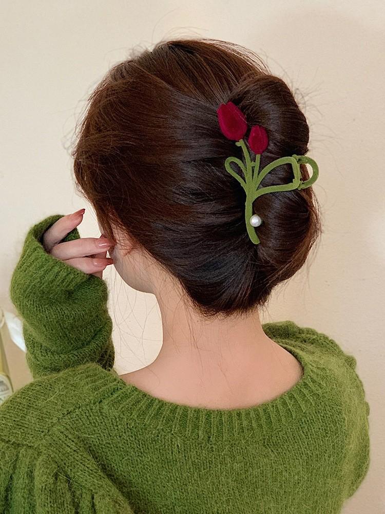 Премиальная металлическая заколка для волос «Акула» для женщин - Большая летняя заколка для волос, Уникальный дизайн