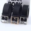 Women's Leather Belt With Square Wide Belts Female Slim Waistband Female Ladies Apparel Accessories