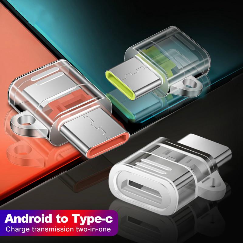 Тип-C USB-C Мужской к Micro USB Женский адаптер OTG Converter, подходит для Samsung, LG, Xiaomi и Redmi Huawei OnePlus для синхронизации данных зарядки