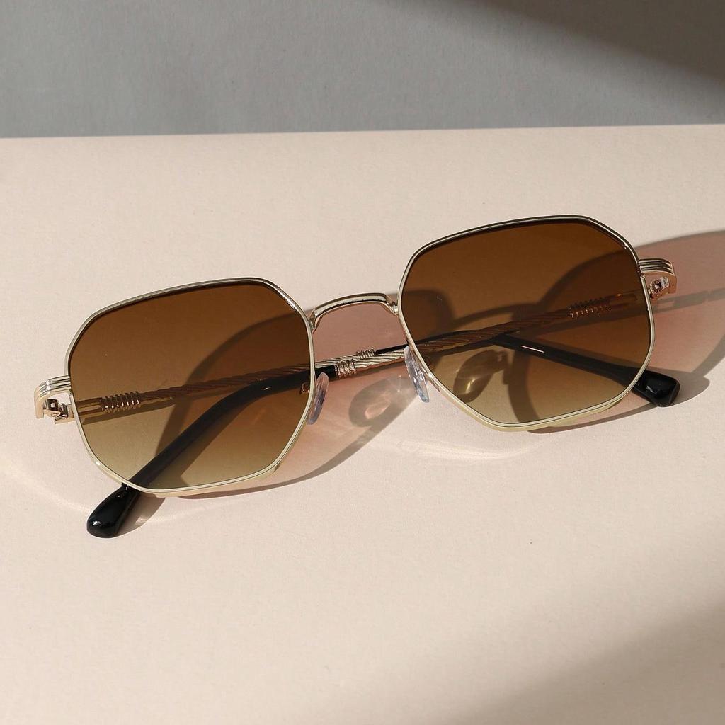 1/2 шт. Модные солнцезащитные очки унисекс в классической геометрической оправе для повседневной школьной жизни, офисной одежды, аксессуаров.