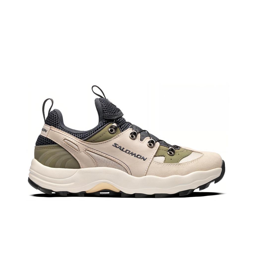 SALOMON Raid Wind Продвинутая ткань Синтетическая кожа Амортизирующие Нескользящие Прочные Легкие Низкие Беговые Кроссовки Унисекс кроссовки Эбеновое дерево L41576900