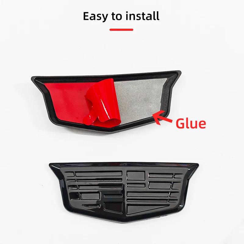 1 шт. ABS Наклейка-значок Декорация Рулевого Колеса Логотип Автомобиля Эмблема Аксессуары Для Cadillac CT4 CT5 CT6 XT4 XT5 XT6 XTS ATS