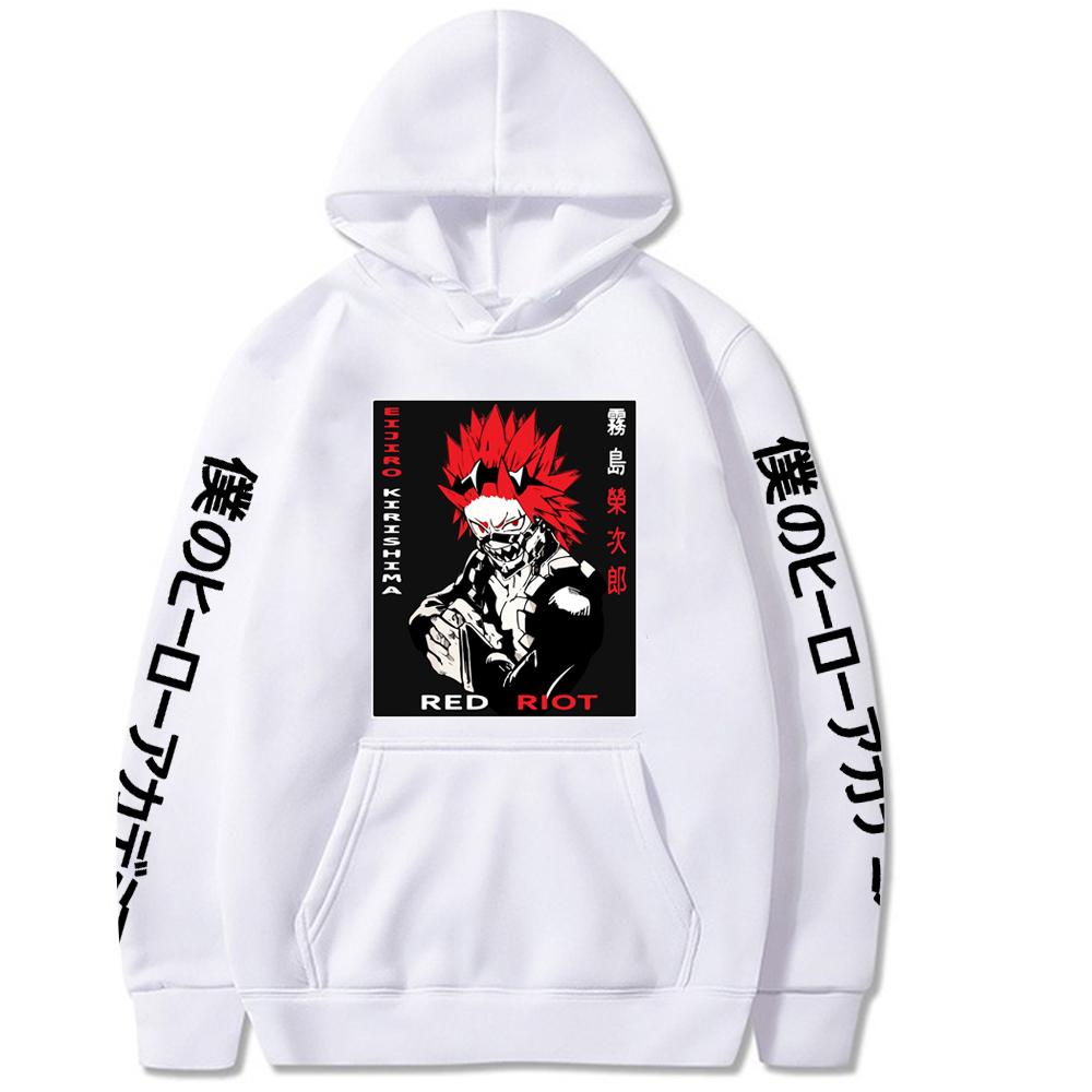 Горячая аниме Моя геройская академия Бакугоу Катсуки принтованный капюшон для мужчин и женщин Распространенные толстовки с капюшоном размера плюс толстовка уличная одежда Harajuku