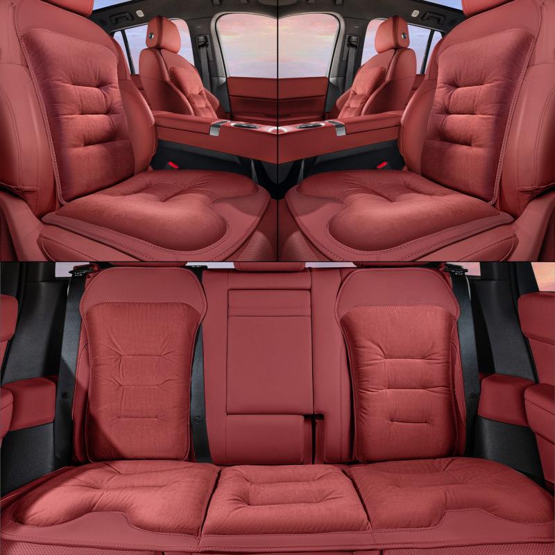 Зимняя теплая фланелевая подушка на сиденье для Geely Galaxy E5/L6/L7/E8 Starship 7