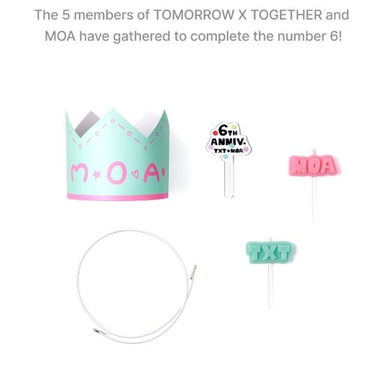 Предварительный заказ TXT 6th Anniversary TXT+MOA Party Kit
