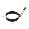 Professional Stainless Steel Egg Fried Ring Nonstick Round Pancake Mold 2