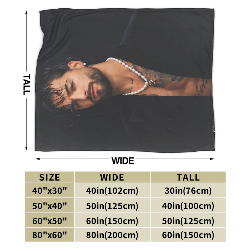 Maluma Rapper  Blanket Quality Soft  Throw Blanket Winter Girls Boys Couch Bed Funny Bedspread