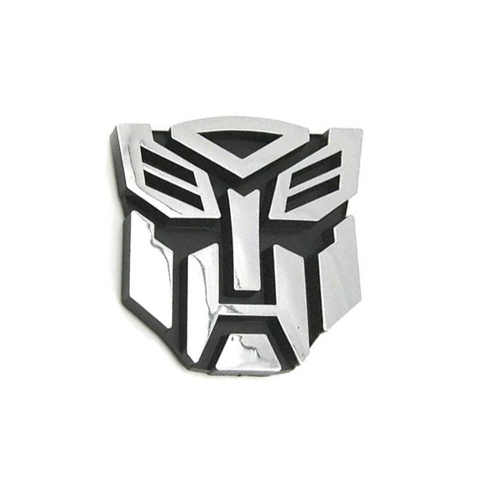 1 шт. Автомобиль Алюминиевый сплав Эмблема Автоботы Трансформеры Наклейки с логотипом на кузов автомобиля, заднюю крышку багажника, боковое окно, Декоративные аксессуары