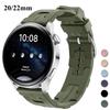 22mm 20mm Silicone Strap for Samsung Galaxy Watch Band 7 6 5 4 40/44mm 6Classic 43/47mm Bracelet for Huawei Watch GT5 Pro 46mm