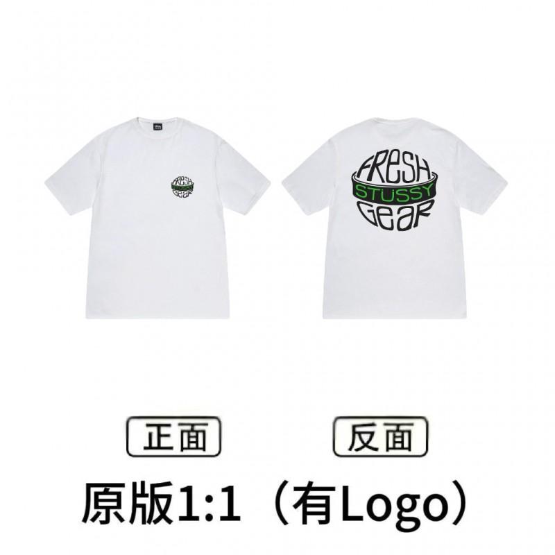 Mens Loose Fit Short Sleeve T-Shirt Casual Letter Print Tee Teens Daily Wear