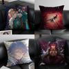 Игра Honkai Star Rail-Крутая наволочка Наволочка против пылевых клещей Невидимая молния Шелковистый короткий плюш Чехол для подушки на диван