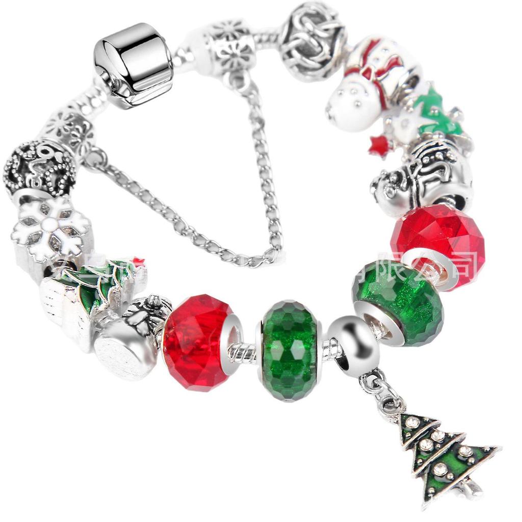 Браслет-шарм «Рождественская елка» своими руками – Подарок, Ювелирные изделия в стиле Pandora «Снеговик»