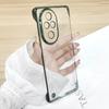 Покрытие без границ прозрачный чехол для телефона Honor 200 Pro 200Pro гальванизированный прозрачный ультратонкий прозрачный жесткий задний бампер чехол