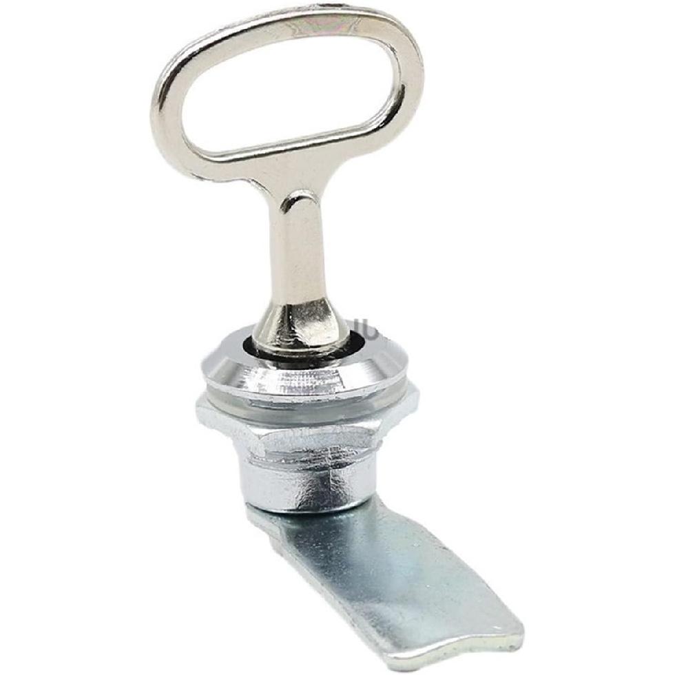 MS705 Zinc Alloy Distribution Box Lock Switch Cabinet Door Lock Triangle Key Tongue Lock Industrial Door Lock MS705-18-28-40-62 1Pcs(40mm Triangle