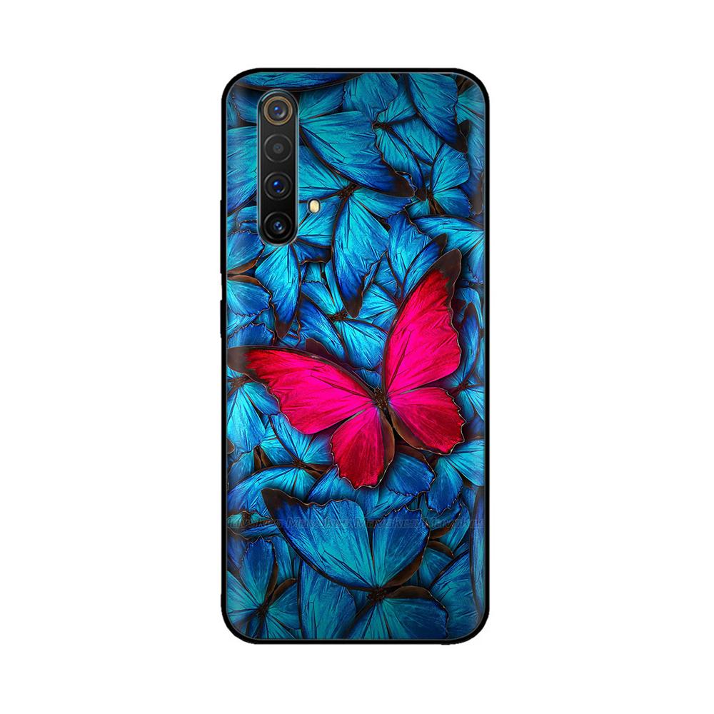 Для Realme X3 SuperZoom Чехол Силиконовая Задняя Крышка Чехол для Телефона для OPPO Realme X3 Realmi X 3 Чехол с Мягким Касанием Funda Etui Бампер Coque