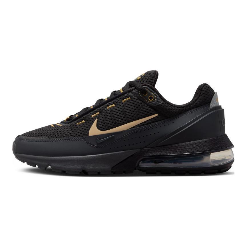 Nike Кроссовки Air Max Pulse Черный Плоский Золотой Повседневная обувь FQ8733-010
