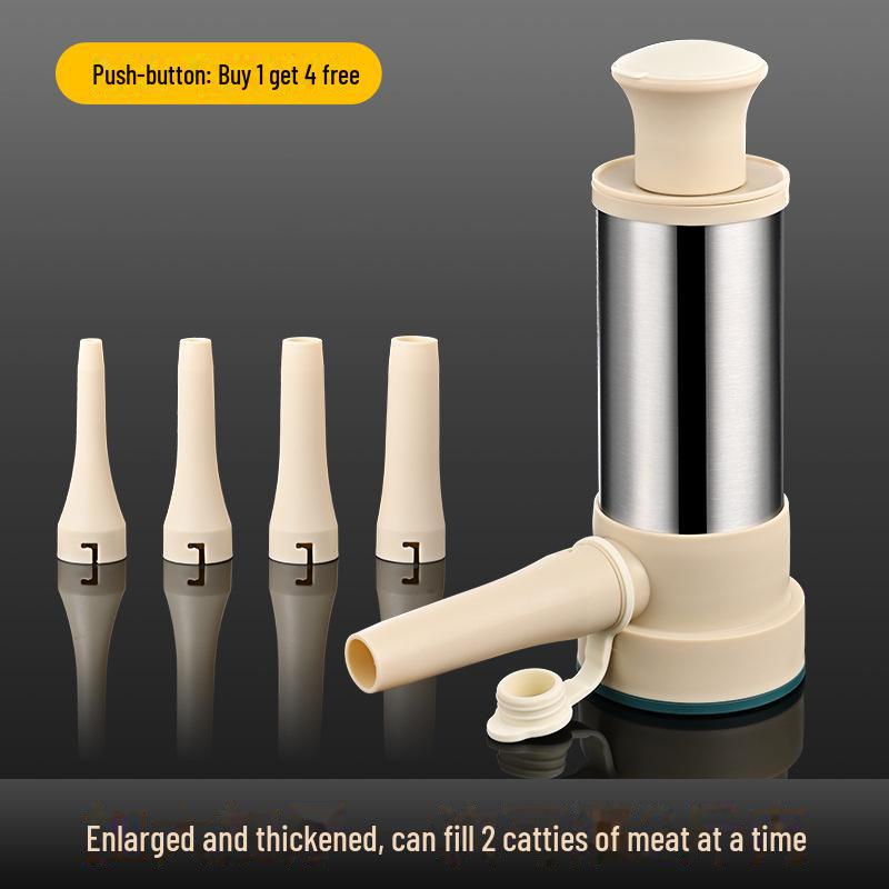 Трубка для клизмы, проталкиваемая вручную, для домашних колбас