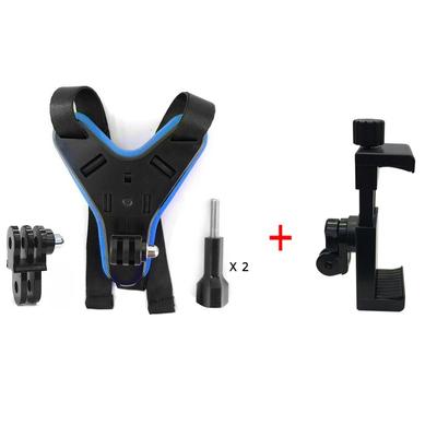 Крепление на подбородок для мотоциклетного шлема для GoPro Hero 6 5, держатель для экшн-спортивной камеры, аксессуар для мотоцикла, Go Pro