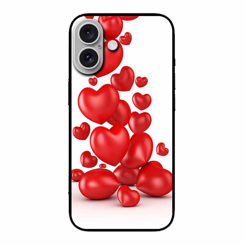 Для iPhone 17 5G Чехол 2025 6.3" Сумка Цветы Черный ТПУ Силикон Мягкая Задняя Крышка Для iPhone 16 Plus 17 Чехол для Телефона Ударопрочный Корпус
