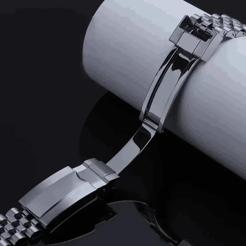 904 Jubilee  Luxury Bracelet For Rolex Sub GMT Yacht Daytona Watch Strap Mod Parts Replacement Accessories 20mm Watch Band