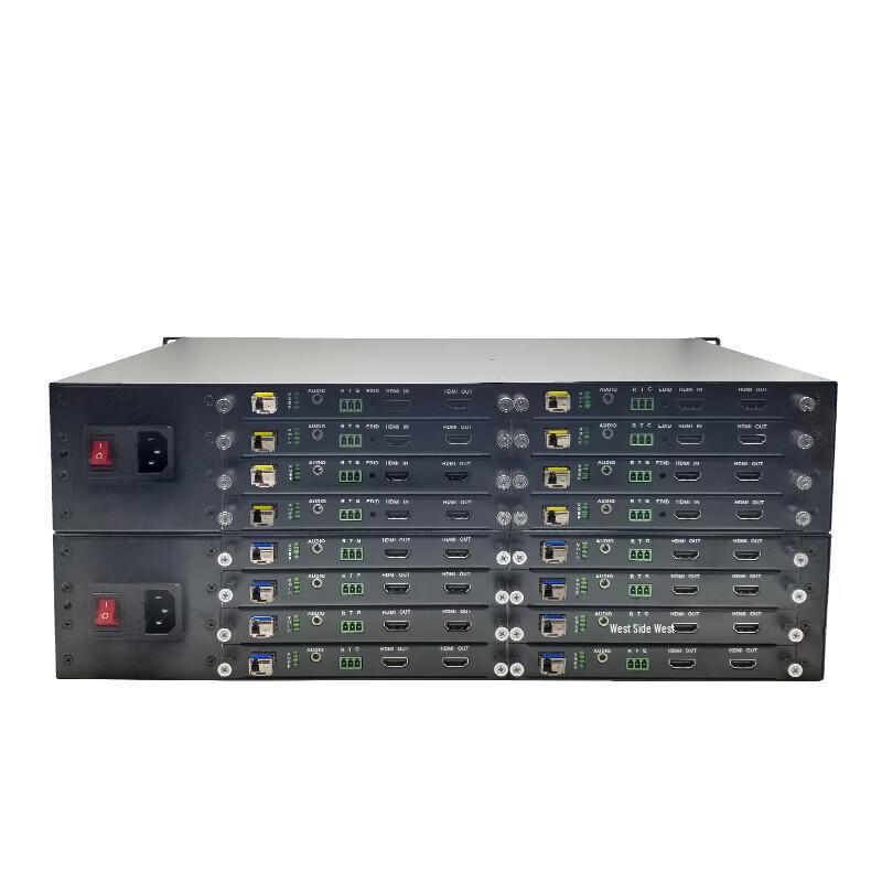 Yeren 8-Channel HDMI-KVM Fiber Optic Extender