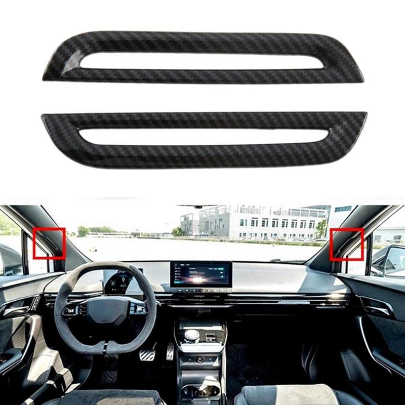 Для MG4 EV 2024 автомобильная приборная панель боковая крышка воздуховода декоративная панель автомобильная решетка воздуховода кондиционера защитная крышка декоративная для MG4