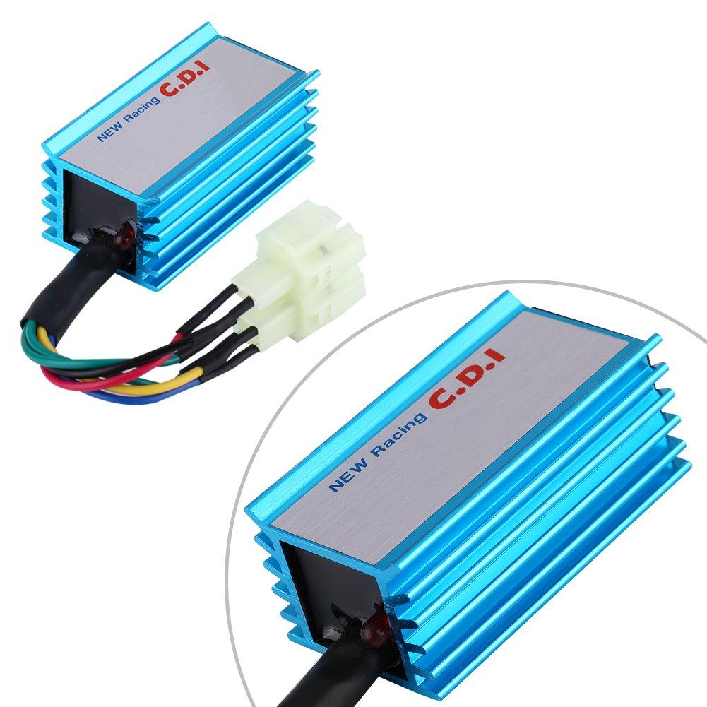 CDI Ignition System Electronic Igniter for Motorcycle-Qiilu By Race Ignition AC CDI Racing 6